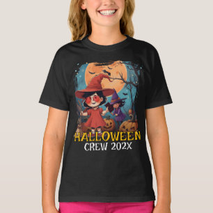 Camiseta de Grupo de Bruxas de Halloween para Cria