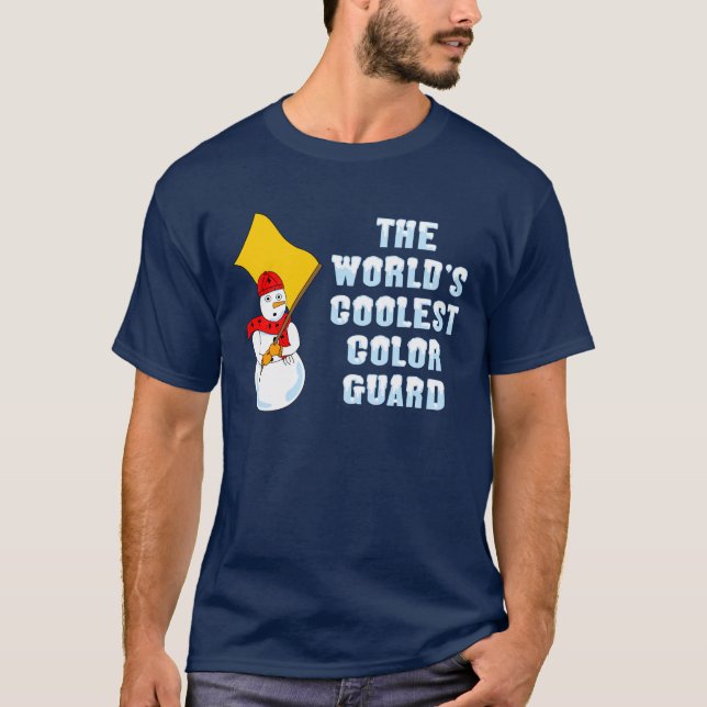 Camiseta de Guarda de cor mais legal do mundo (Frente)