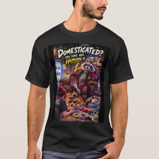 Camiseta de Guaxinim Domesticado