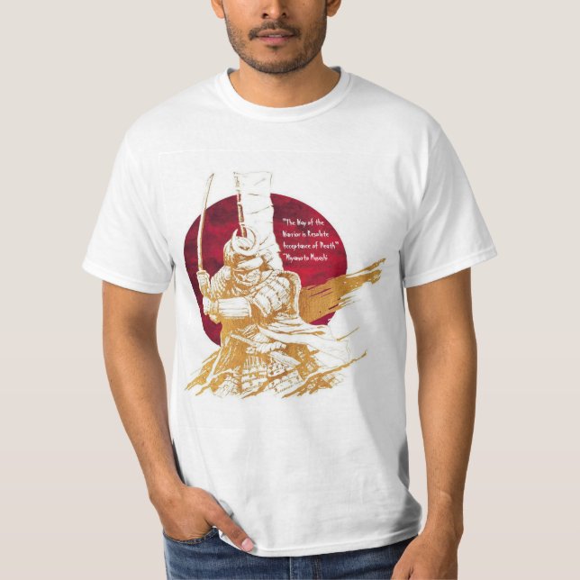 Camiseta de Guerreiro Samurai (Frente)