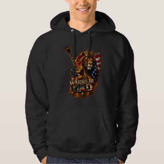 Camiseta de Guitarra com Bandeira Americana e Leão
