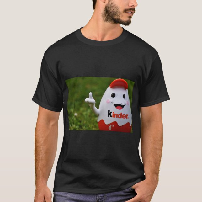 Camiseta de Guloseimas de Chocolate para Crianças (Frente)
