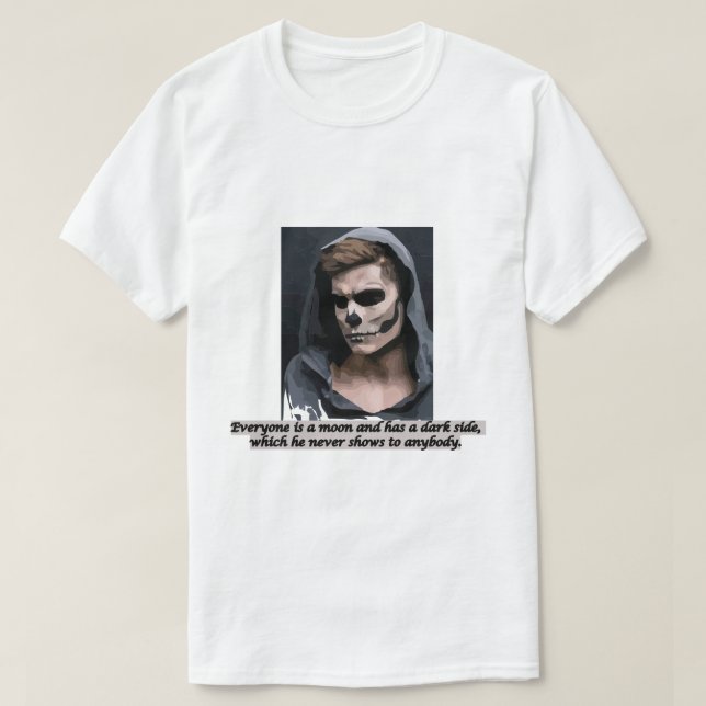 Camiseta de Halloween (Frente do Design)