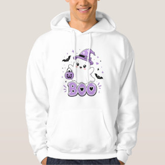 Camiseta de Halloween com Fantasma Boo Fofo