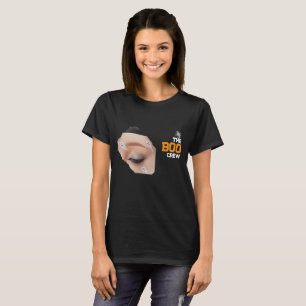 Camiseta de Halloween combinada para mulheres da B