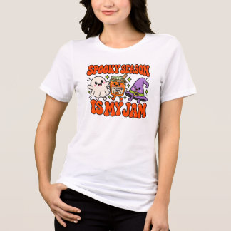 Camiseta de Halloween da Geléia de Abóbora da Temp