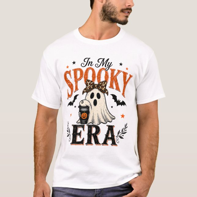 Camiseta de Halloween da Minha Era Assustadora (Frente)