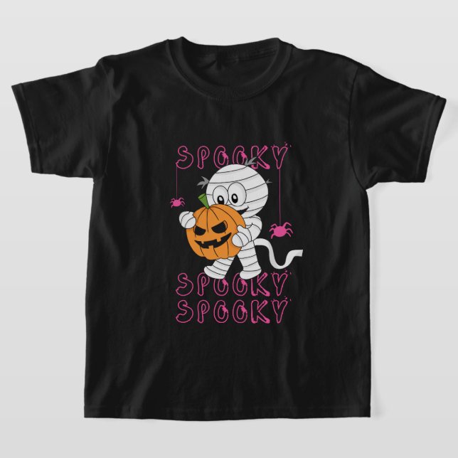 Camiseta de Halloween da Temporada Assustadora | H (Postura )
