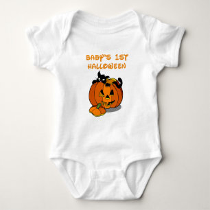 Camiseta de Halloween de 1rua de bebê