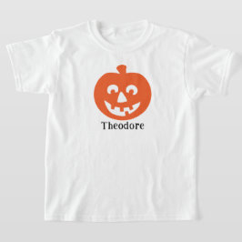 Camiseta de Halloween de Abóbora