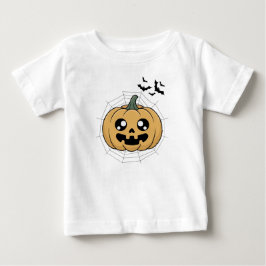 Camiseta de Halloween de Abóbora Kawaii Fofa