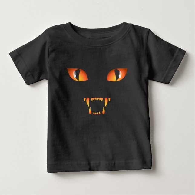 Camiseta de Halloween de Bebê Camiseta de Fantasia (Frente)