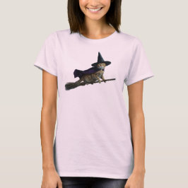 Camiseta de Halloween de Gato Laranja Fofo