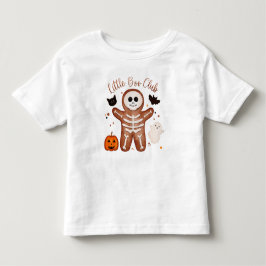 Camiseta de Halloween de Gengibre Fofo para Crianç