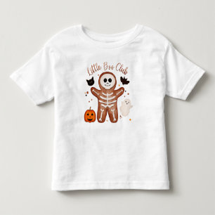 Camiseta de Halloween de Gengibre Fofo para Crianç