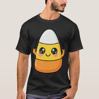 Camiseta de Halloween de Milho Doce Fofa
