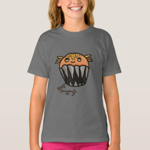 camiseta de Halloween de sobremesa assustadora