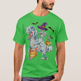 Camiseta de Halloween de T-Rex