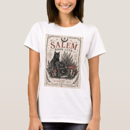 Camiseta de Halloween do Salem Book Club