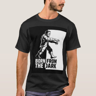 Camiseta de Halloween Frankenstein Nascido das Tre