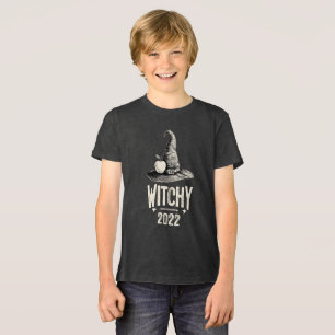 Camiseta de Halloween infantil Bruxa Professora Fu