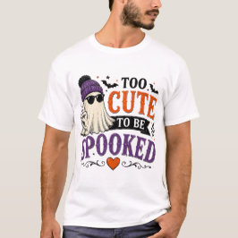 Camiseta de Halloween Muito Fofa para Ser Aterrado
