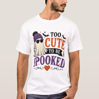 Camiseta de Halloween Muito Fofa para Ser Aterrado