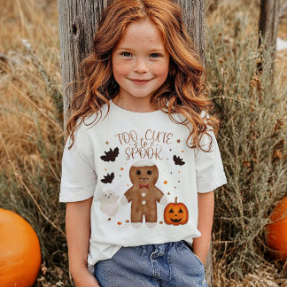 Camiseta de Halloween para Crianças Demais Fofa pa
