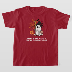 Camiseta de Halloween para Crianças – Fundo Engraç