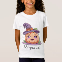 Camiseta de Halloween para Meninas - Magia da Abób