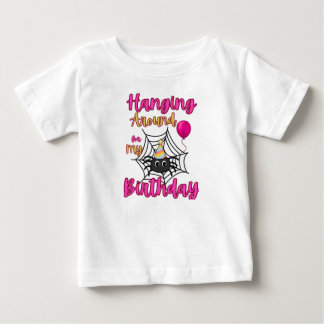 Camiseta de Halloween para o meu aniversário com a