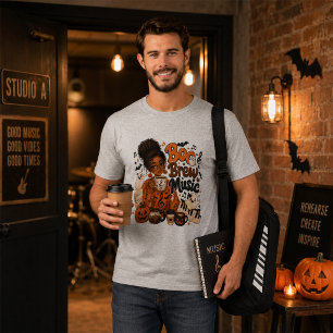 Camiseta de Halloween para Professor de Música Boo