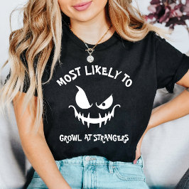 Camiseta de Halloween Personalizada Mais Provável
