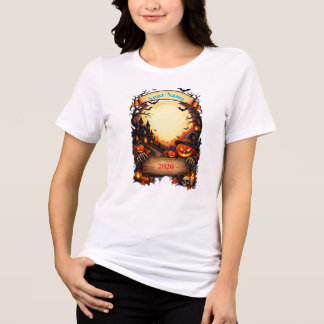 Camiseta de Halloween Personalizada | Nome Assusta