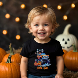 Camiseta de Halloween Personalizada para Crianças
