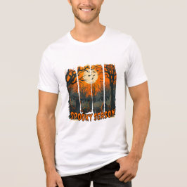 Camiseta de Halloween Spooky Season Cementerio