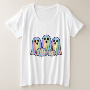 Camiseta de Halloween Trio de Fantasmas Fofos Ador