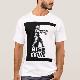 Camiseta de Halloween Zumbi Ressuscita dos Mortos