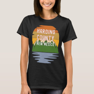 Camiseta De Harding County New Mexico Vintage Sunset