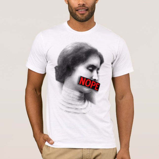 Camiseta ████████ de Helen Keller por SOPA (Frente)