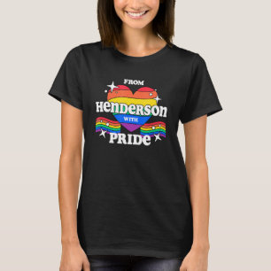 Camiseta De Henderson com Orgulho LGBTQ Gay LGBT Homosexua
