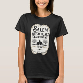 Camiseta de Herança de Descendente dos Julgamentos