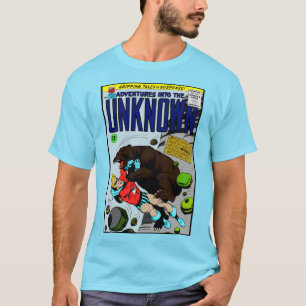 Camiseta de história em quadrinhos "Aventura no De