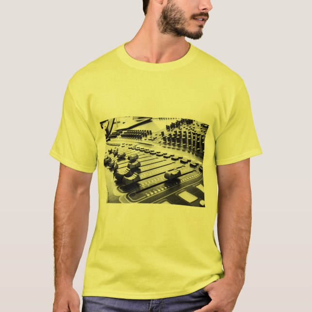 camiseta de hombre dj (Frente)