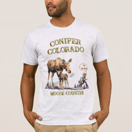 Camiseta de Homem Engraçado Fugindo da Mamãe e do