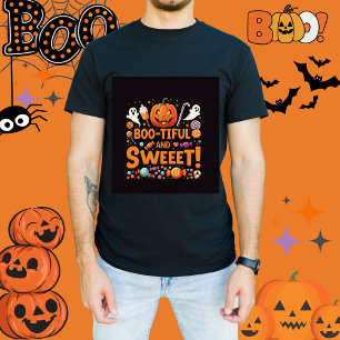Camiseta de Homens de Boo-Linda Família Correspond