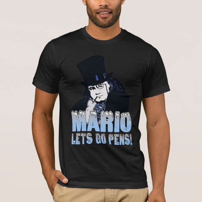 Camiseta de Hóquei Mario Penguin (Frente)
