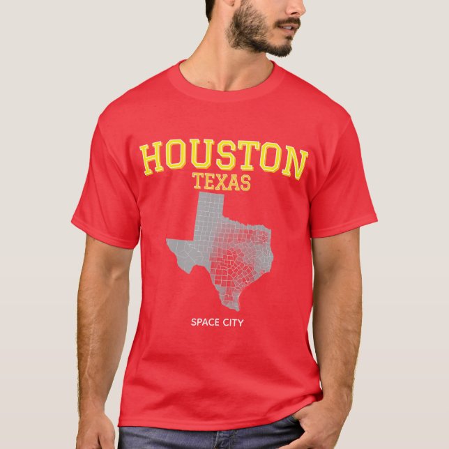 Camiseta de Houston (Frente)