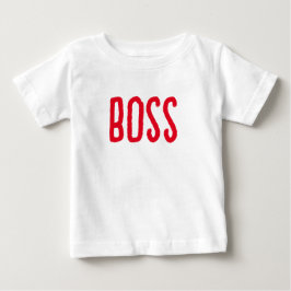 Camiseta de Humor BOSS para Bebê / Crianças