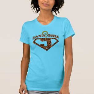 Camiseta de Humor de Café Java Girl